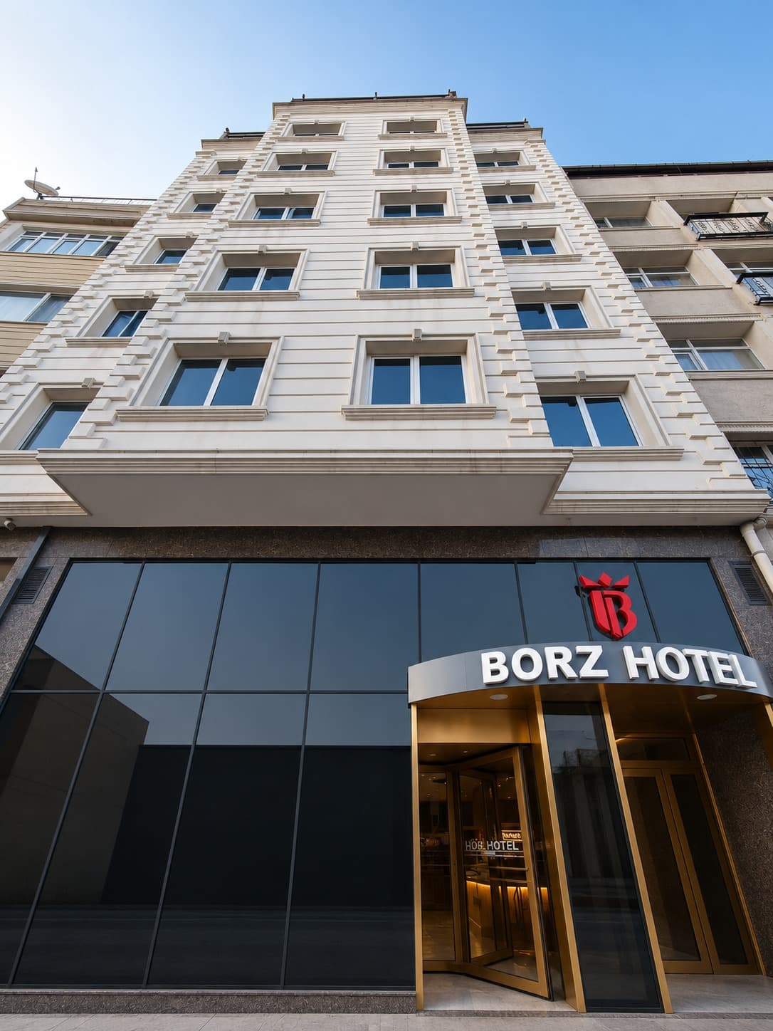 Borz Hotel'in Yenikapı'daki dış cephesi