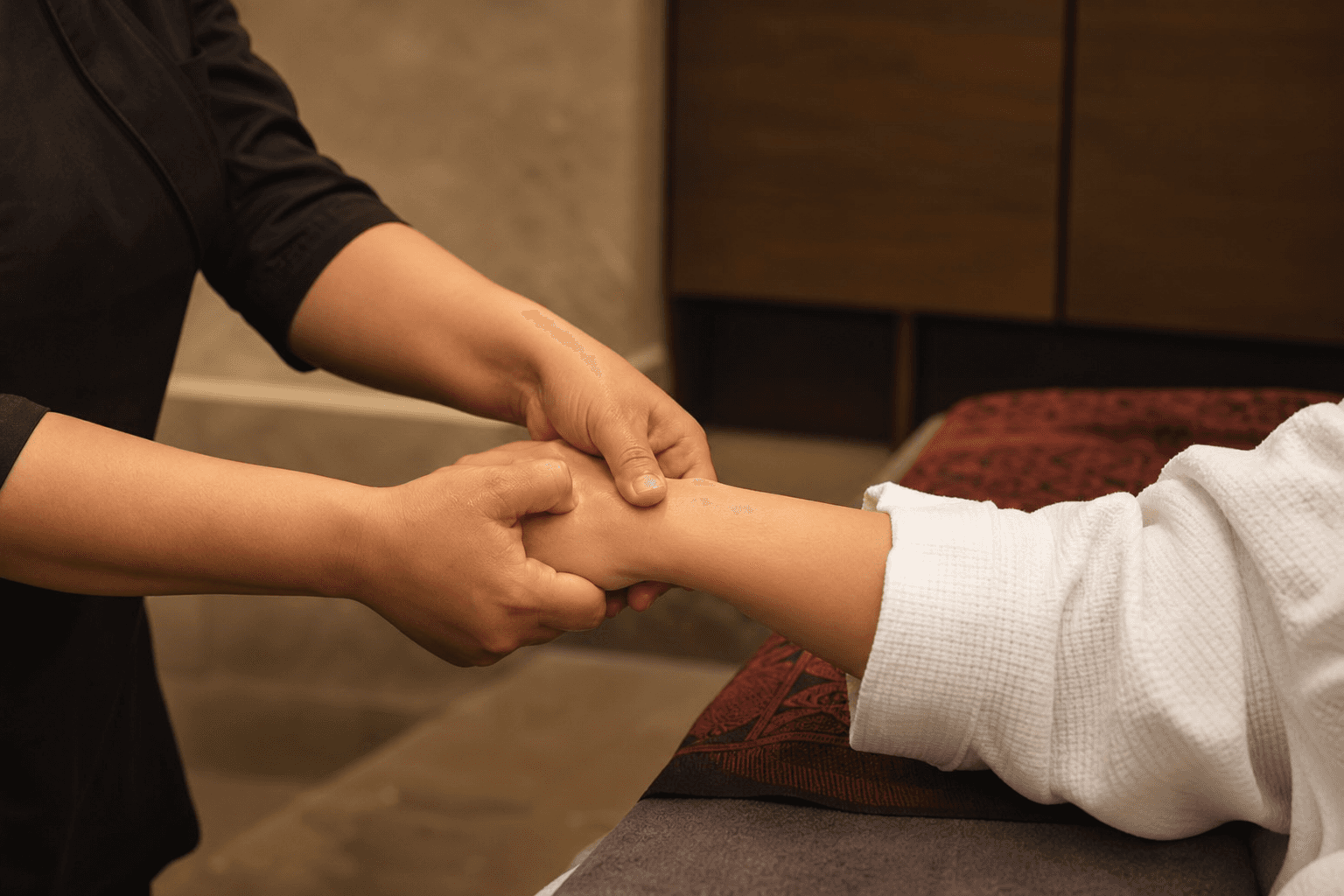 Borz Hotel Spa & Wellness el ve kol masajı — 1. fotoğraf